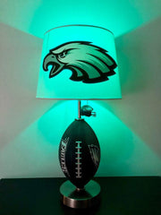 Philadelphia Eagles Football Lamp, NFL, Eagles light, kids night light, sports lamp, table lamp