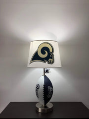 LA Rams Football Lamp, NFL, man cave, Eagles light, kids night light, Los Angeles Rams