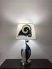 Image of LA Rams Football Lamp, NFL, man cave, Eagles light, kids night light, Los Angeles Rams