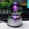 Image of 3D Marvel X-Men Wolverine Crystal Ball LED Night Light Table Desk Lamp Gifts UK