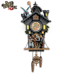 WIZARD OF OZ Wall Clock With Lights, Motion And Sound