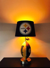 Pittsburgh Steelers Football Lamp, NFL, man cave, kids night light, sports lamp