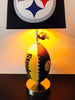 Image of Pittsburgh Steelers Football Lamp, NFL, man cave, kids night light, sports lamp