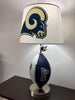 Image of LA Rams Football Lamp, NFL, man cave, Eagles light, kids night light, Los Angeles Rams