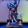 Image of Tim Burton's The Nightmare Before Christmas Moonlight Lamp