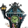 Image of Tim Burton's "The Nightmare Before Christmas" Wall Clock