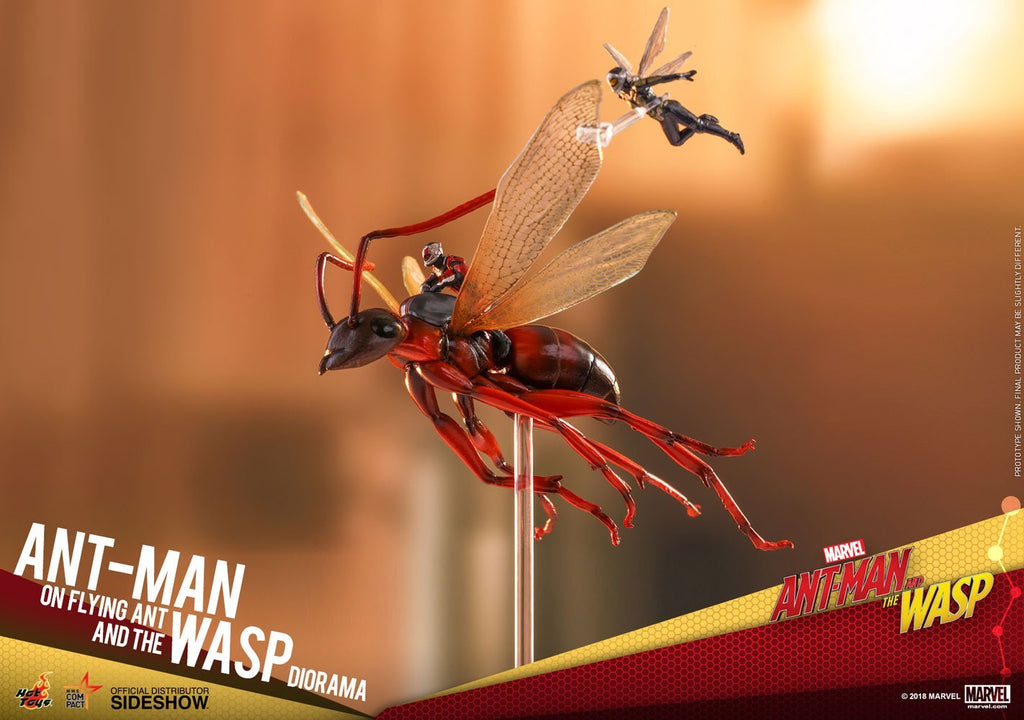 Ant-Man on Flying Ant and the Wasp