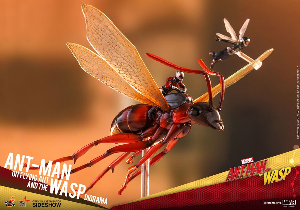 Ant-Man on Flying Ant and the Wasp