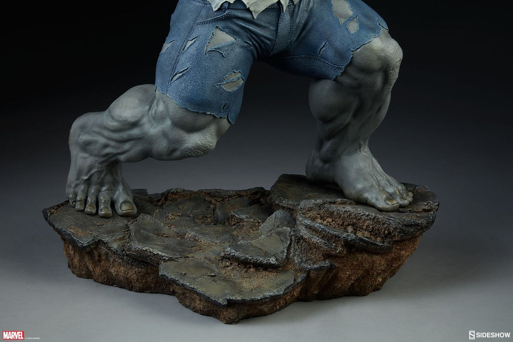 Grey Hulk Statue